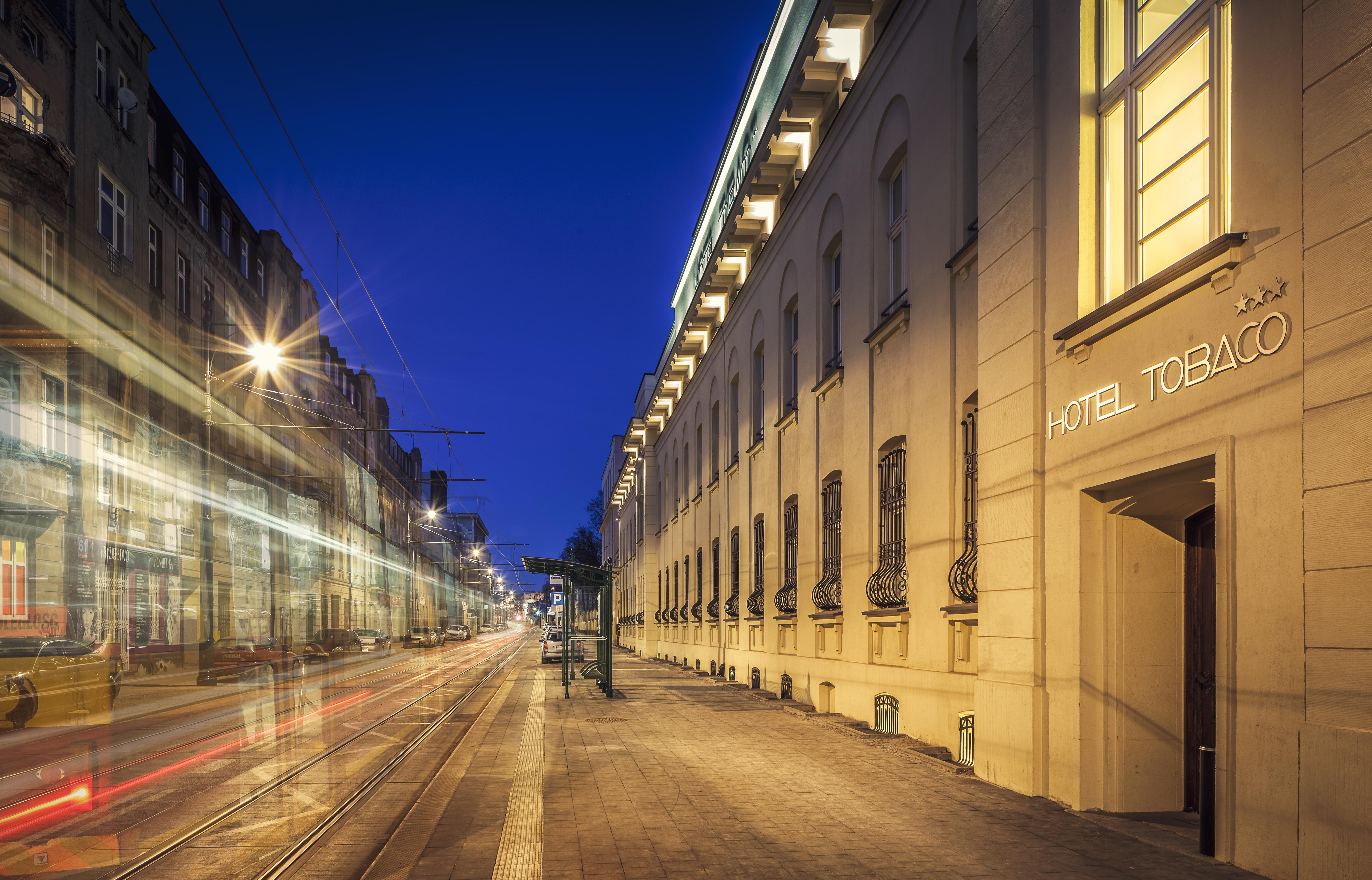 Arche Hotel Tobaco Lodz Exteriér fotografie